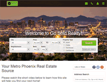 Tablet Screenshot of gosoldrealty.com